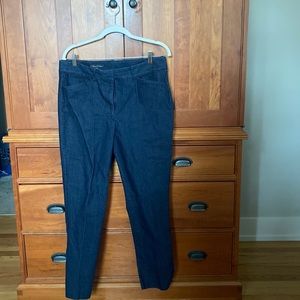 Brooks brothers denim pants size 12 pleats